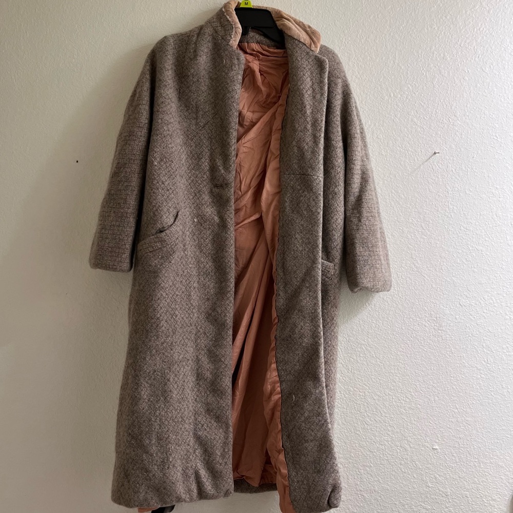 Mid calf coat